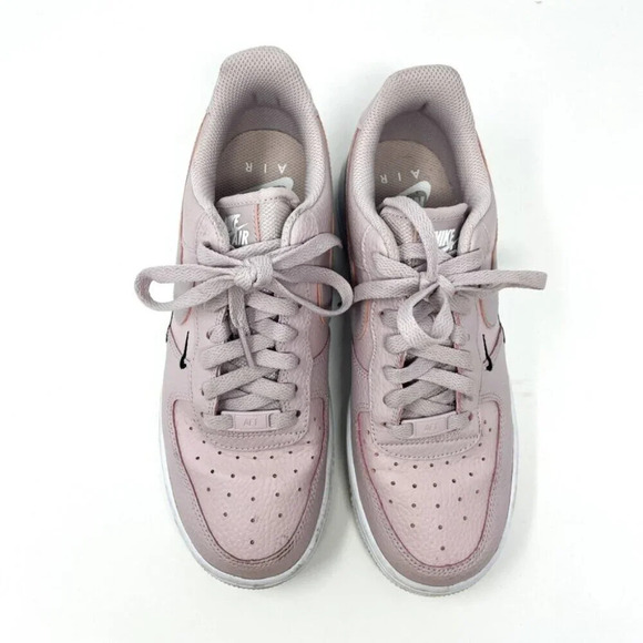 Nike Air Force 1 Low '07 Platinum Violet Low Top Sneakers Shoes Size 8 - Picture 2 of 10